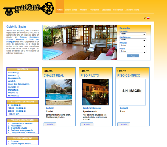 Webs: Goldvillaspain