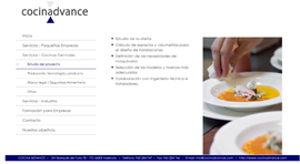 Webs: Cocina Advance